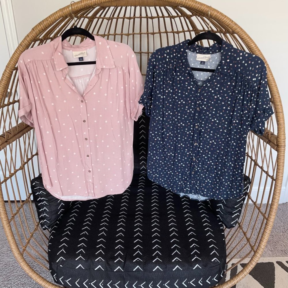 Universal Thread Short Sleeve Button Down Bundle